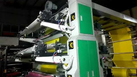8 Colours  Stack Type Flexo Printing Machine