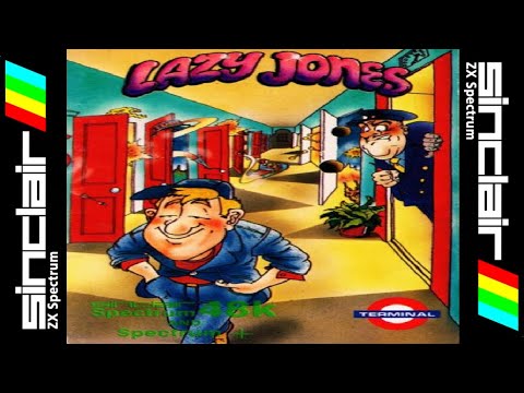 LAZY JONES -=Classic Gaming=- Walkthrough, ZX Spectrum - YouTube