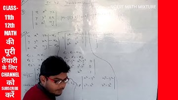 class 12 determinants||ncert maths class 12 chapter 4 exercise 4.2||Q.9 to 10 solved