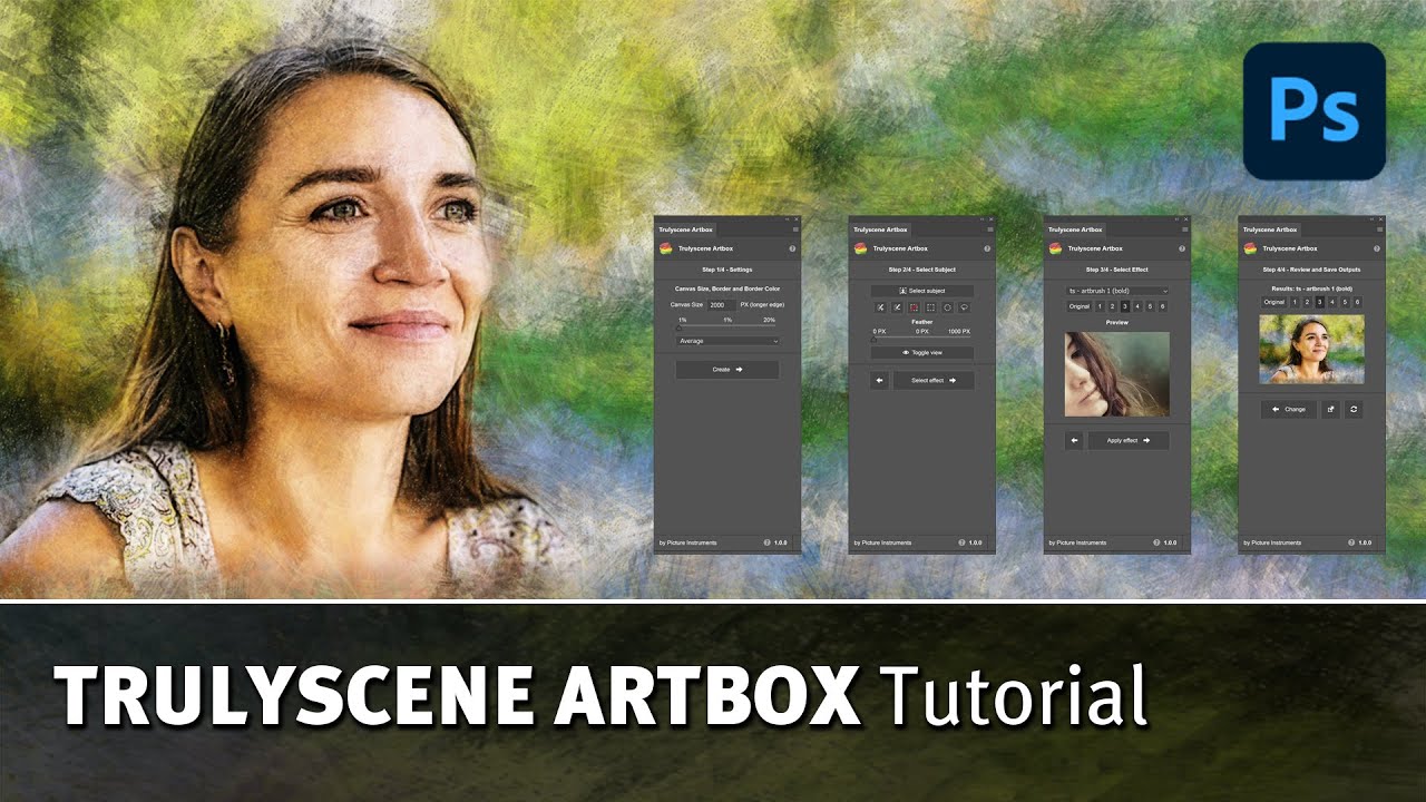 Digital Painting in 4 easy steps Trulyscene Artbox Tutorial 👩‍🎨 YouTube