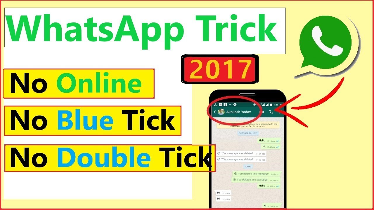 How to Chat/Reply Whatsapp Without Coming Online | Whatsapp New Trick 2017 bluemotion technology explained