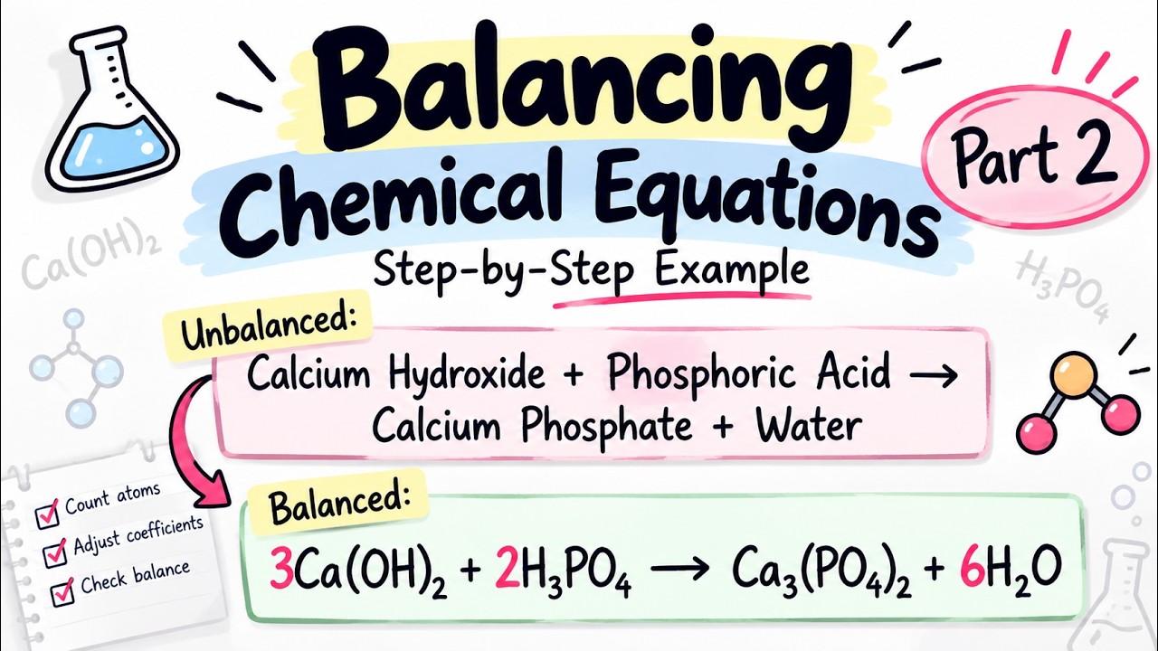 How to Balance Chemical Equations | Part 2 - YouTube