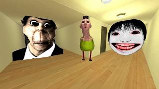 MY NAME IS HAMOOD YOSHIE AND WHITE OBUNGA IN LIMINAL HOTEL GMOD #playongmod #gmod #nextbot