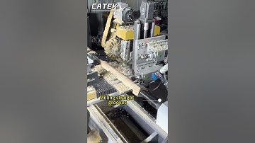 CK-1530-4T Multifunctional automatic loading and unloading multi-process wood lathe#woodlathe #wood