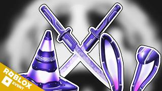 [EVENT] HOW TO GET THE SHOWDOWN BUNNY EARS, SWORDPACK, &amp; TRAFFIC CONE IN THE BLOCK - ROBLOX