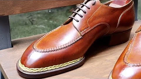 How to make a  norwegian apron toe derby (Blucher)