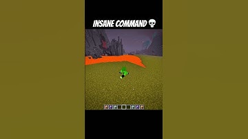 Minecraft Insane Command #minecraft #shorts