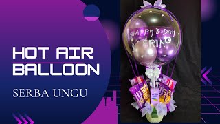 DIY - HOT AIR BALLOON BOUQUET l Buket Balon Udara