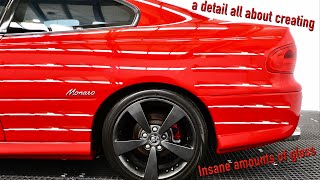 A DETAIL ALL ABOUT CREATING INSANE GLOSS & CAR PAINT PRESERVATION | 2004 Holden Monaro CV8 (Vlog 42)