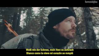 Letzte Instanz - Weiß wie der Schnee (Alemán - Español)