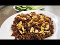 ပုစွန်ခြောက်ငံပြာရည်ကြော်/Delicious spicy fried dry shrimp with fish sauce recipe