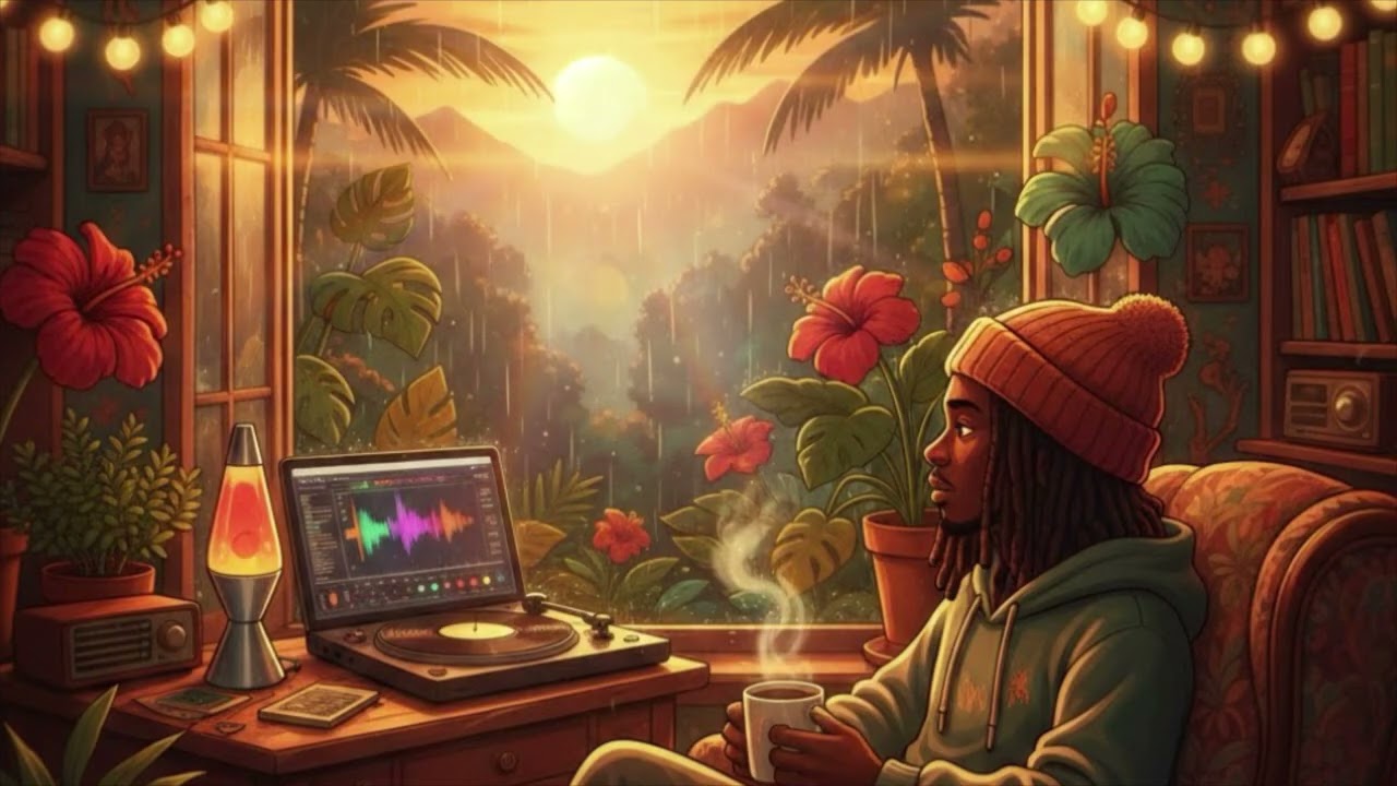 🎶 1 Hour Lofi Reggae Chillout Mix | Entspannt Arbeiten & Relaxen 🌴