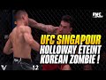 Ufc fight night  holloway terrasse korean zombie avec un ko foudroyant