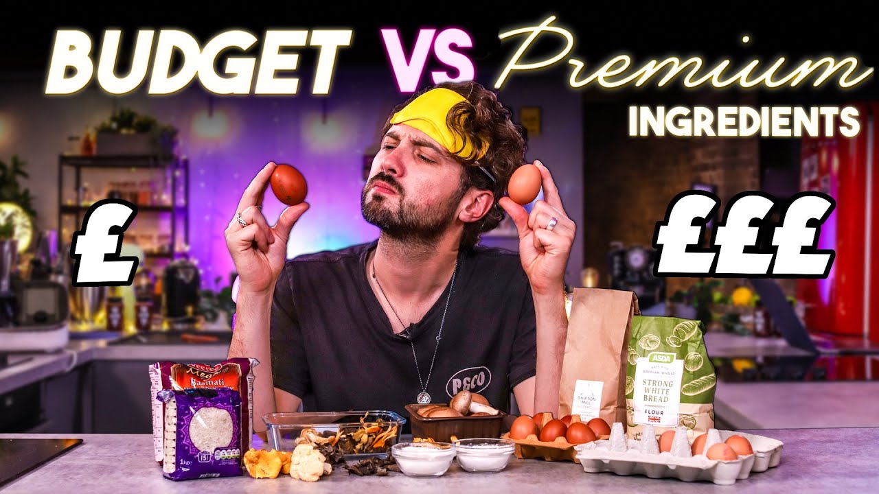 Blind Taste Testing BUDGET vs PREMIUM Ingredients | Can You Taste the Difference? | Ep.7 Sorted Food