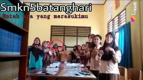 tik tok entah apa yang merasukimu anak sekolah viral