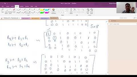 Example Generator Matrix | Parity Check Matrix