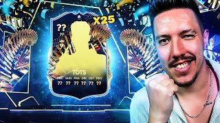 25x TOTSOT NYITOTTAM! 🔥⚽️ TOTS PACK OPENING