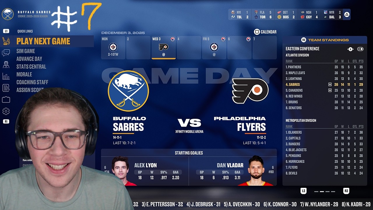 Jumping the STANDINGS! | NHL 26 Franchise: Buffalo Sabres #7