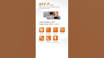 ︱Major Upgrade︱ AFV-P series : Higher Power • Better Performance#powerfactorcorrection#acpowersource