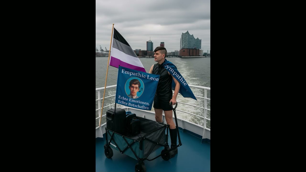 Empathic Leon beim CSD Hamburg 2025 | Das Empathie Mobil rollt weiter 🌈🎶