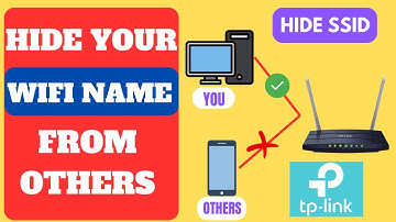 How to Hide TP Link Wifi Network Name | Disable SSID Broadcast