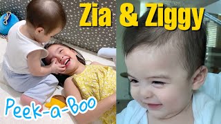 Ate ZIA and Baby ZIGGY DANTES Play Peek-a-Boo