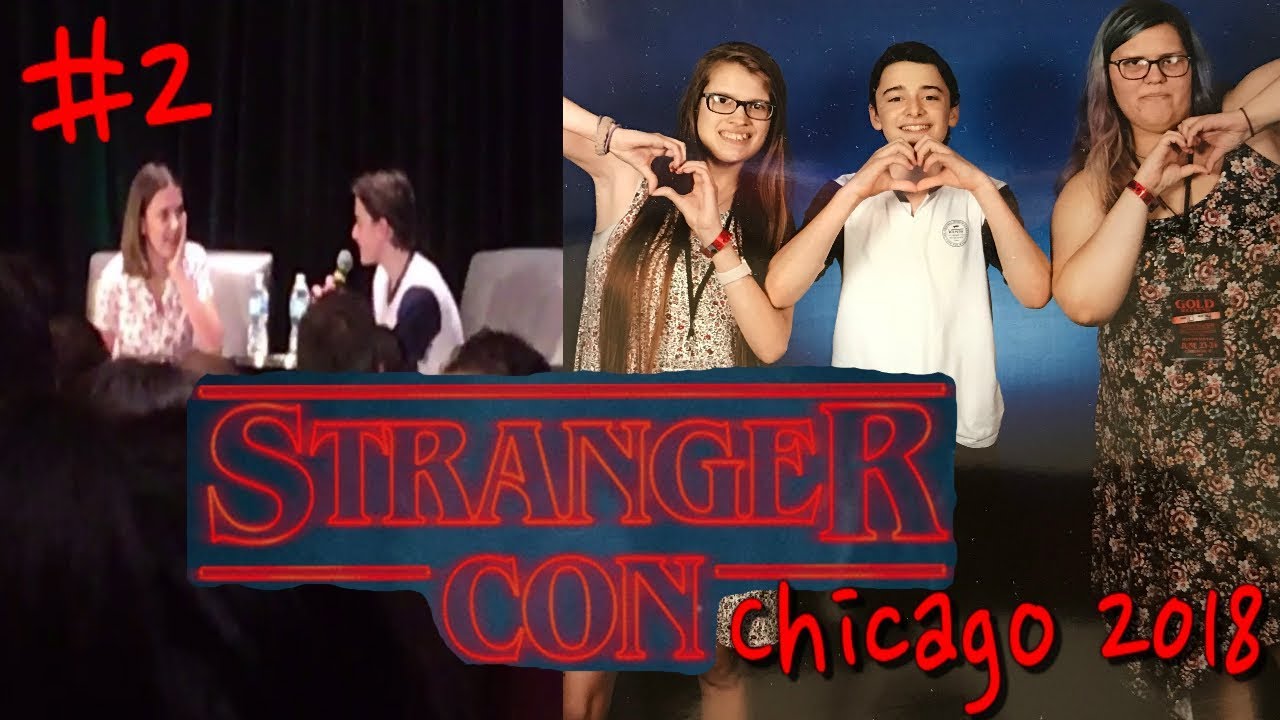 Meeting Noah!!! - Stranger Con Chicago Day 2 Sunday June 24, 2018