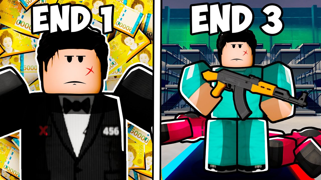 Surviving EVERY ENDING in INK GAME... - YouTube