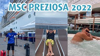 Conhecendo o Cruzeiro MSC PREZIOSA 2022 - Saiba como eu ganhei essa viagem com tudo PAGO!!!