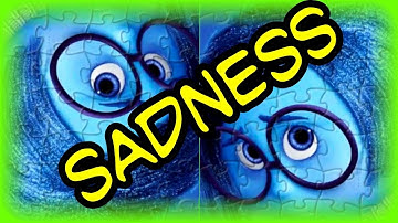 Inside Out The Movie Puzzle Game Sadness - Kids Learn & Play Toy Puzzle Games