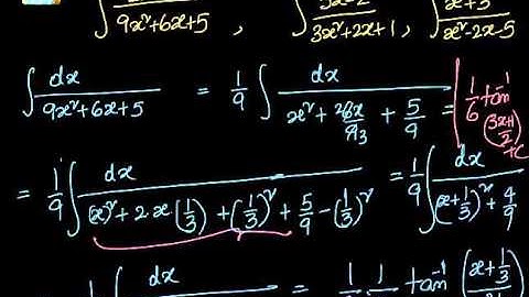 Integration  Methods  Integrals of particular functions   Examples 1