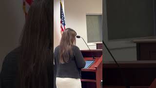 Citizen asks about hiring a QUALIFIED CANIDATE for the Village Administrator position.”
