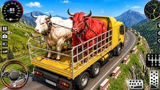 Farm Animal Transport Truck Simulator | Realistic Train Driving 3D - Animal Transport Game screenshot 2