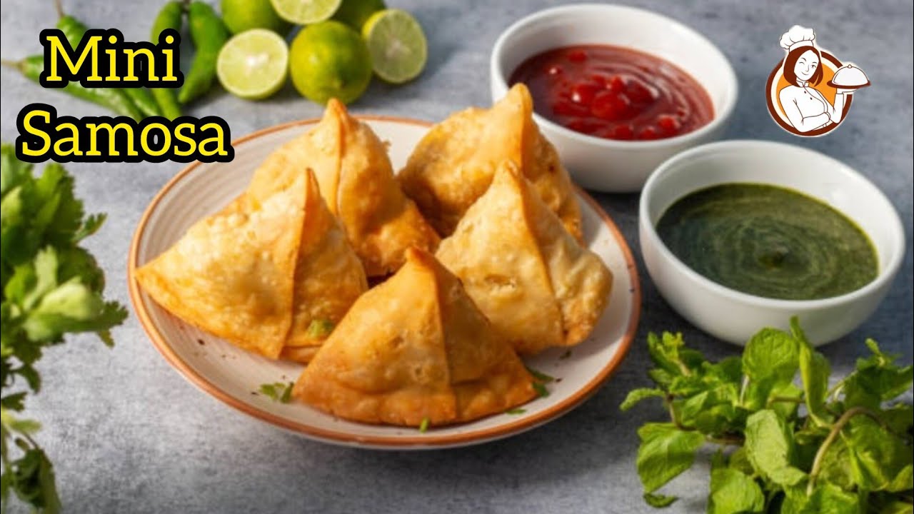Kuchh Desi Andaj is live mini samosa