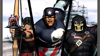 Requested ULTIMATE MARVEL VS. CAPCOM 3 Captain America/Hawkeye/Taskmaster Arcade Gameplay