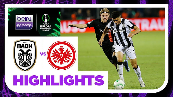 PAOK v Eintracht Frankfurt | Europa Conference League | Match Highlights