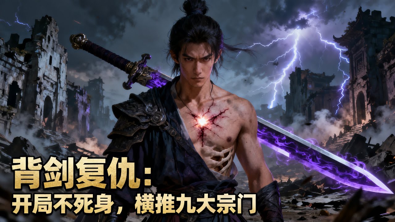 《背剑复仇:开局不死身,横推九大宗门》遭挚爱师尊联手背叛,苏无名从禁区爬出觉醒不死之身,一人一剑踏平玄天宗,逼神女跪地求饶!#爽文#漫畫解說 ...