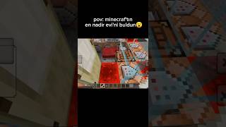 minecraft'ın en nadir evi'ni buldum😮 #minecraft #gaming #please_subscribe_my_channel