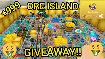 Ore Island GIVEAWAY - Blockman Go Skyblock