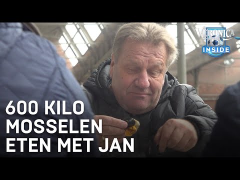 600 kilo mosselen eten met Jan | VERONICA INSIDE