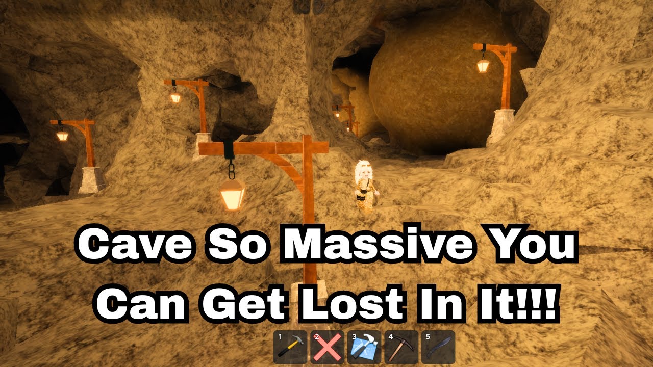 Huge Cave in Colony Survival - How to get Iron