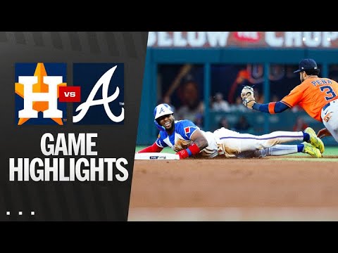 Astros vs. Braves Game Highlights (9/13/25) | MLB Highlights