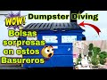 🤑WOW Bolsas llenas de Cosas NUEVAS😱/ Dumpster Diving/ Lo Que Tiran en USA/ Tesoros en la BASURA