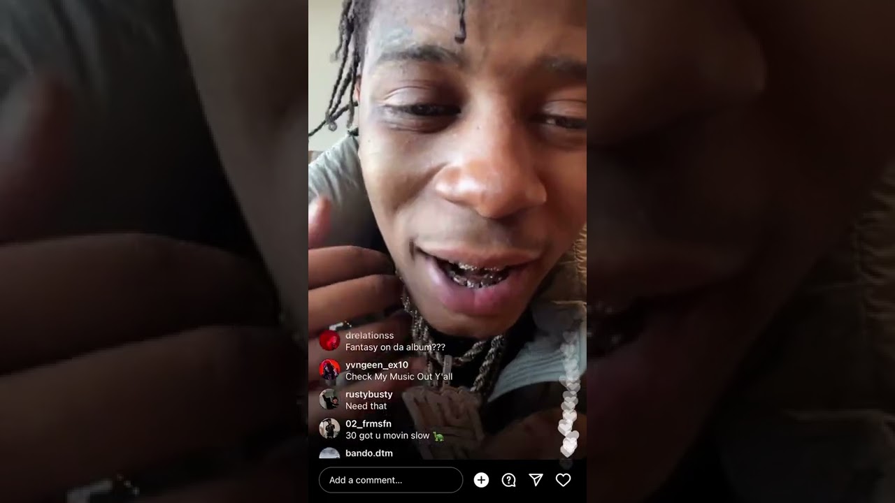 Big Scarr Freestyles On Live !! Says Free Pooh Shiesty 2022