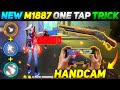 M1887 New One Tap Headshot Trick [ Handcam ]🔥 M1887 Headshot Setting | 100% Working |Garena FreeFire
