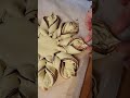 Nutella-Stern aus Hefeteig.