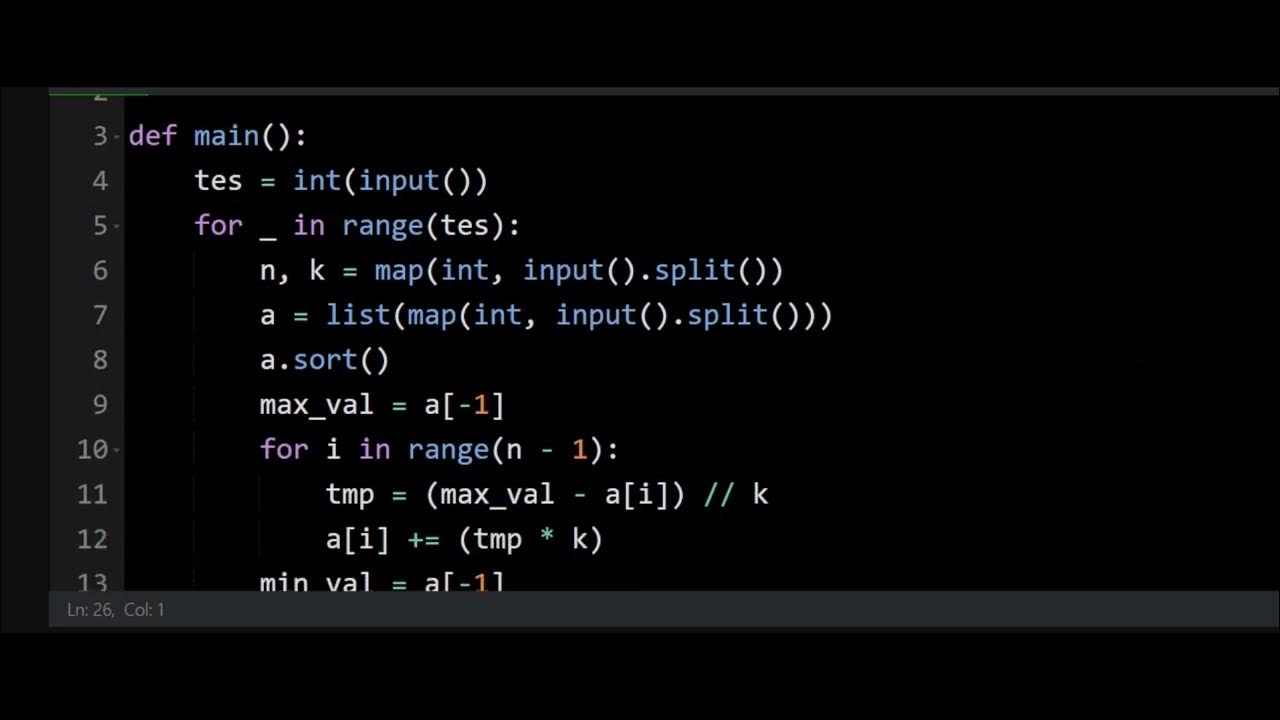 K-Closeness | Codechef Starters 131 Solution | Codechef Today Solution ...