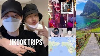 Jikook private dates & trips / Jikook moments 2023