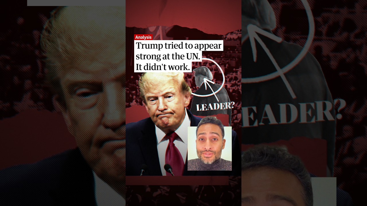 ⁣Trump tried to appear strong at the UN. It didn't work.