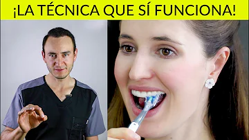 ¿Cuál es el mejor orden para cepillarse los dientes?